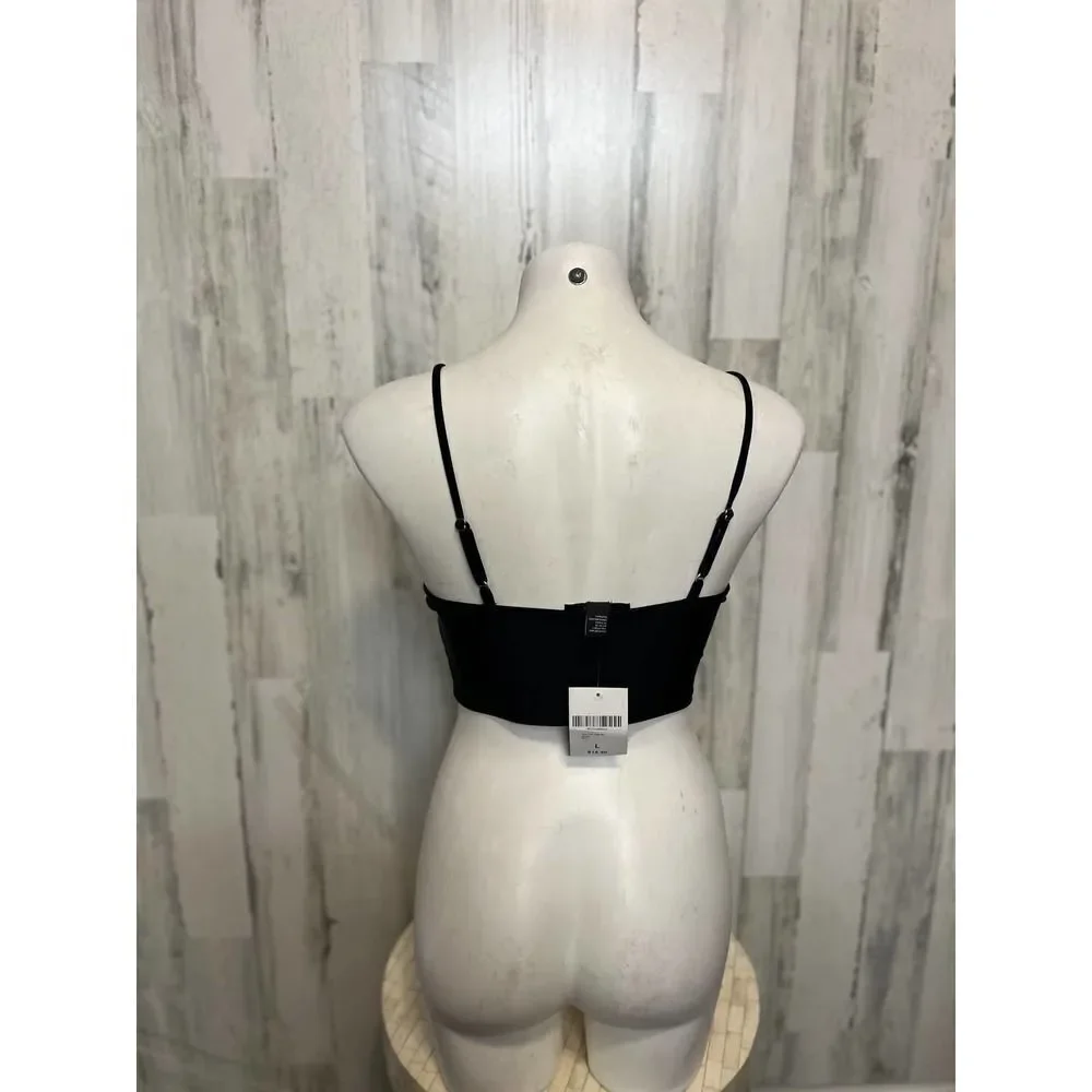 Forever 21 black crop top